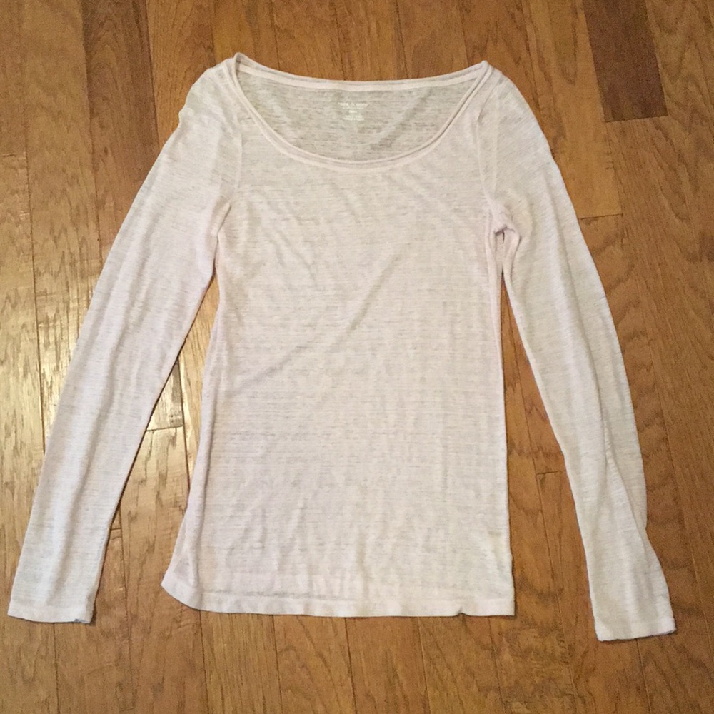 Pure and Good sheer long sleeve size S